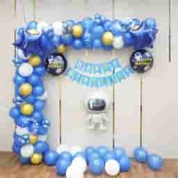 Space Theme Birthday Decoration