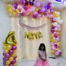 Baby Girl Birthday Decor