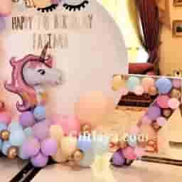 Premium Unicorn Theme Birthday Decoration