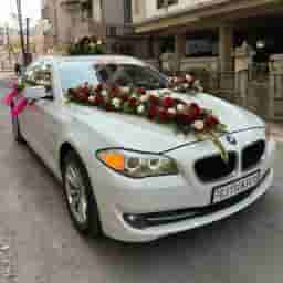 Indian Marriage Car Decoration with Flowers