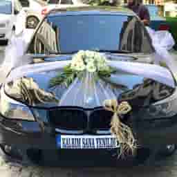 Royal Ride Wedding Car Decor