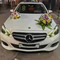 Mercedes Bouquet Wedding Car Decoration