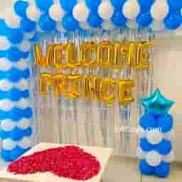 New Born Boy Decoration