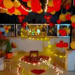 Romantic Terrace Decoration