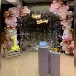 Birthday Stage Decoration for Girl