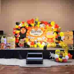 Minion Theme Stage Decoration