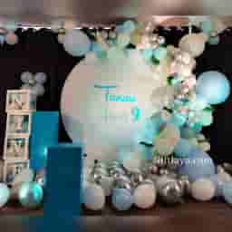 Birthday Balloons Stage Decoration