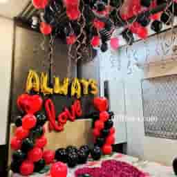 Romantic Balloon Room Decoration