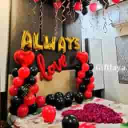 Romantic Balloon Room Decoration