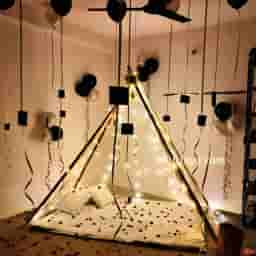 Tent Anniversary Decoration