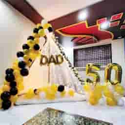 Dad Birthday Cabana Decoration
