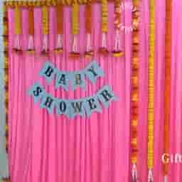 Baby Shower Flower Decoration
