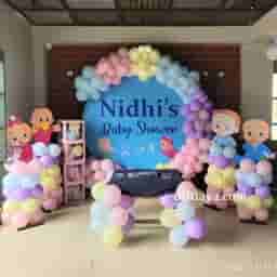 Customized Baby Shower Backdrop
