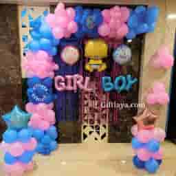 Simple Godh Bharai Decoration