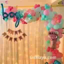 Shinning Baby Shower Backdrop