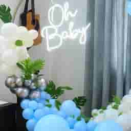 Neon Baby Shower