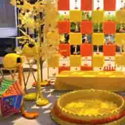Desi Haldi Decoration