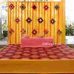 Marriage Haldi Decoration