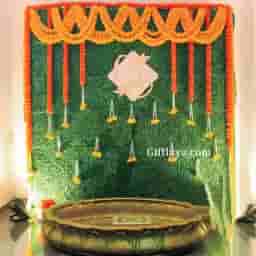Indoor Haldi Decoration