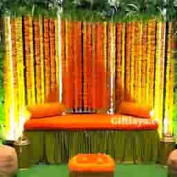 Flower Backdrop Decoration