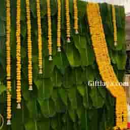 Wedding Banana Leaf Decoration