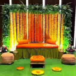 Flower Backdrop Decoration