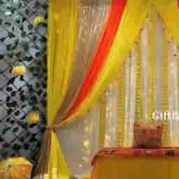 Simple Haldi Decoration