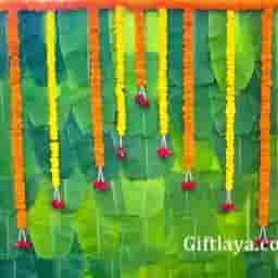Traditional Haldi Decoration