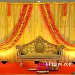 Haldi Decoration Stage