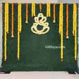 Haldi Decoration at Home