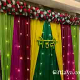 Mehendi Decoration at Home
