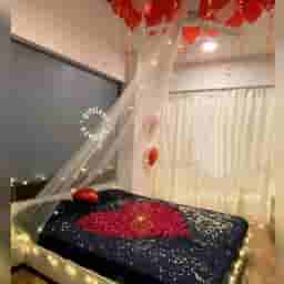 Suhaag Raat Room Decoration