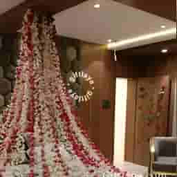 First Night Bed Flower Decoration