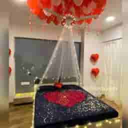 Suhaag Raat Room Decoration