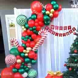 Outdoor Christmas Eve Decoration