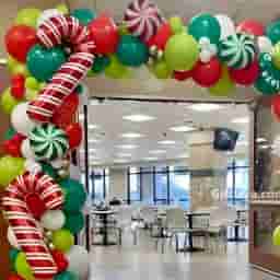 Christmas Gate Decoration