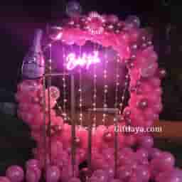 Pink Bachelorette Decoration