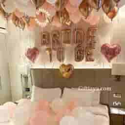 Bachelorette Room Setup