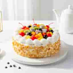 Fruit Overloaded Cake