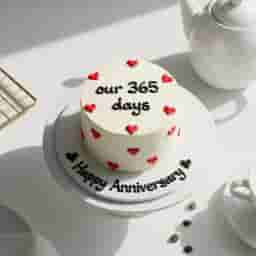 Romantic Rose Vanilla Cake