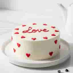 Love Fondant Cake