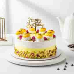 Rasmalai Pista Cake