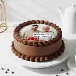 Photo Cake for Dad