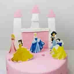 Disney Princesses Theme Cake