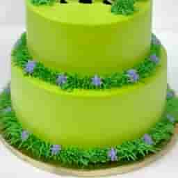 2 Tier Motu and Patlu Theme Cake