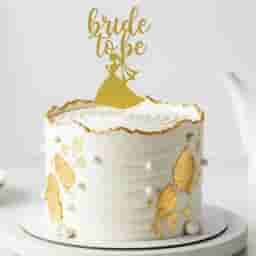Basic Bachelorette Theme Cake