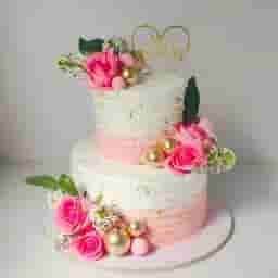 Romantic Anniversary Cake