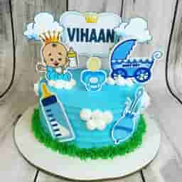 Delightful Cradle Ceremony Cake
