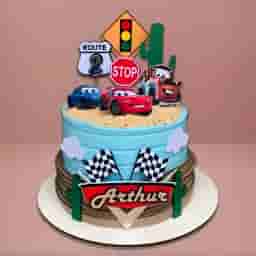 Car Themed Cake