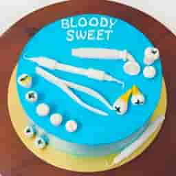 Dentist Theme Cake